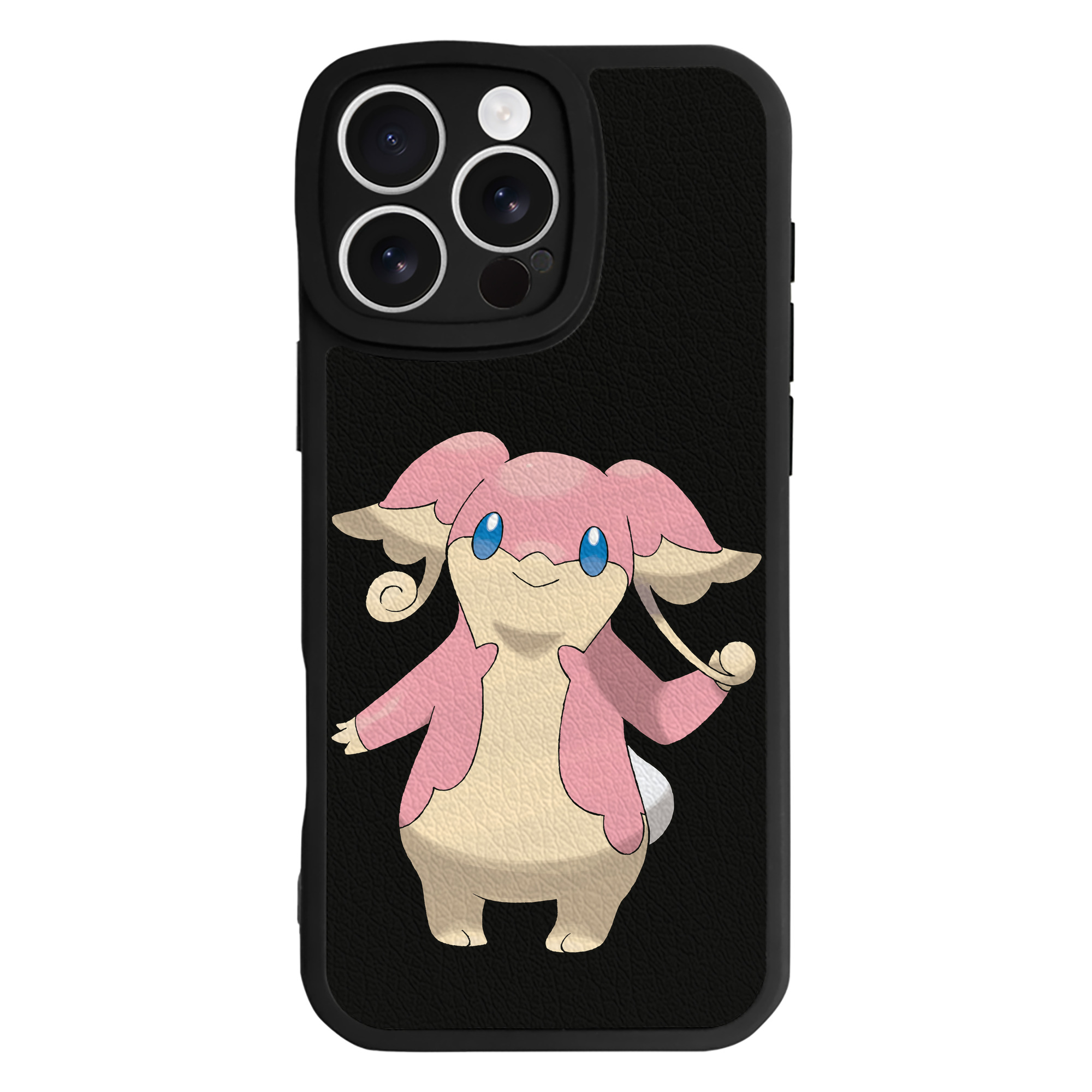 （画像用） ポケットモンスター Pokémon 【iPhone 16シリーズ対応】シリコンスマホケース（レザー調） 材質：シリコン
